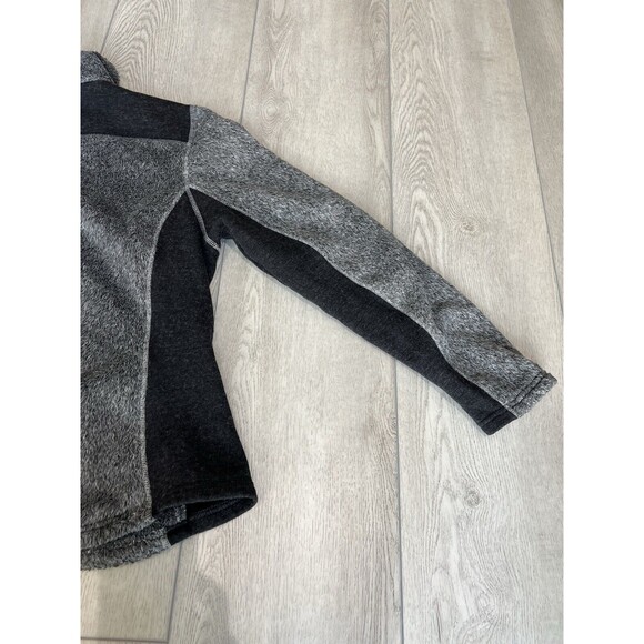 Kuhl Alpenlux Full Zip Jacket Fleece Two Tone | Gray Black | Size XL Runs‎ Small - Picture 12 of 16